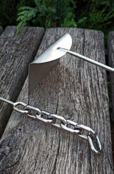“Chain” – кочерга-скрапер для гриля, мангала, піцца-печі, планчі
